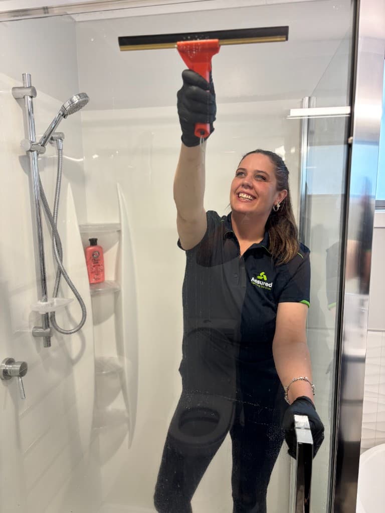 Medical practice cleaning by Assured Cleaning Services — before