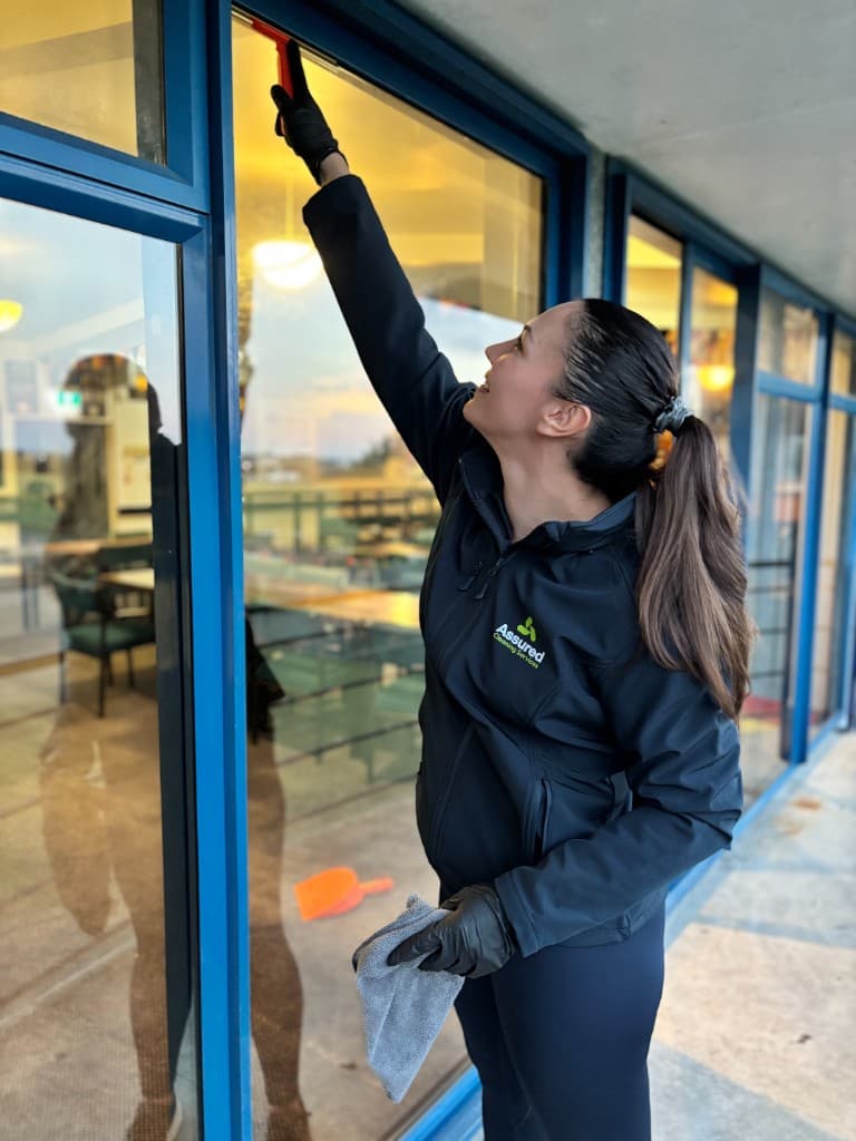 Retail store cleaning by Assured Cleaning Services — after